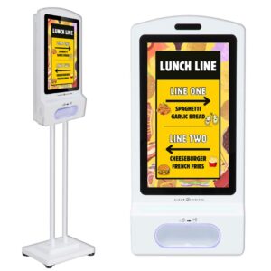 Gel Digital Sanitizer Station (Indoor Use)