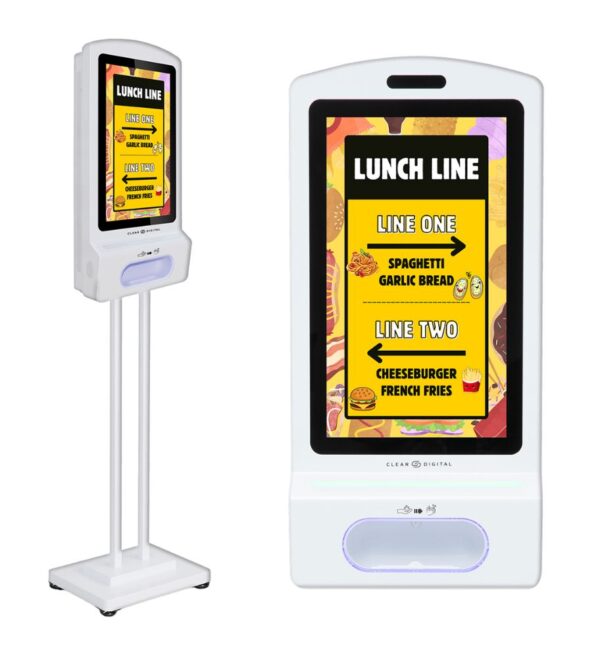 Gel Digital Sanitizer Station (Indoor Use)