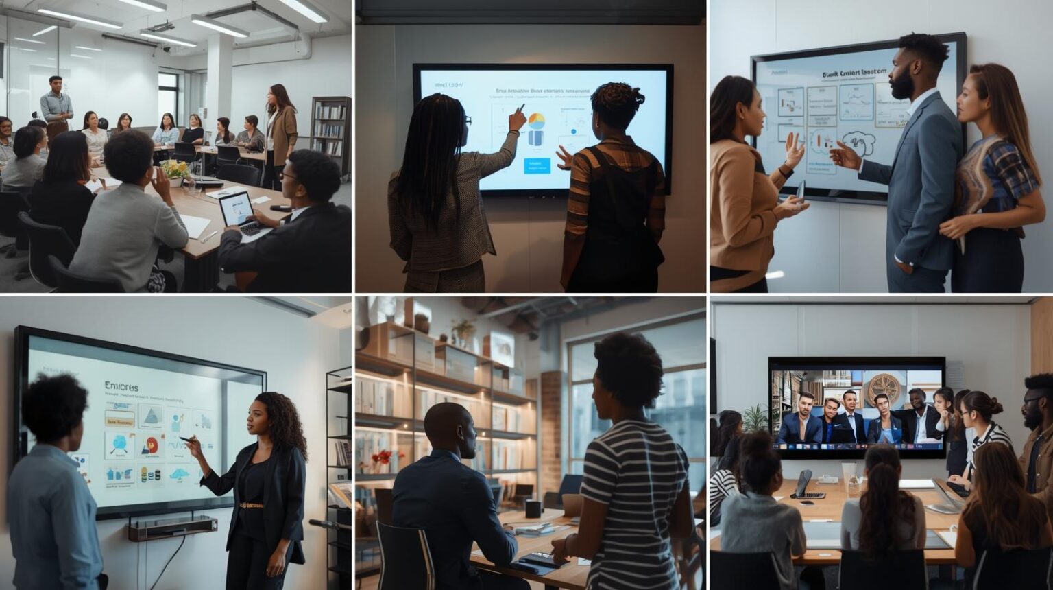 black people using smart boards in differnt settings (1)